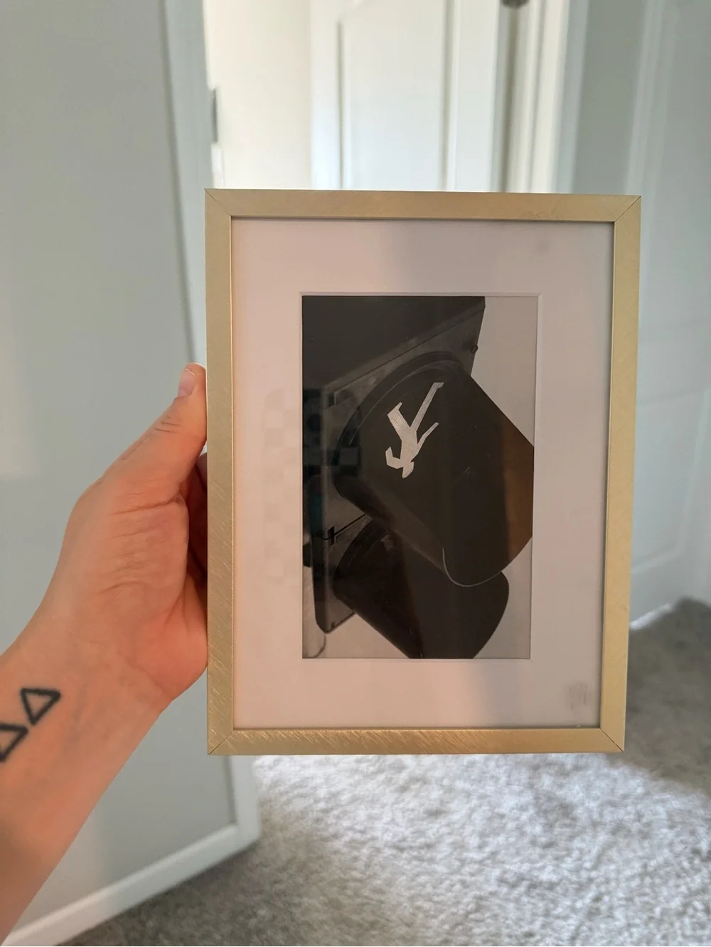 Project 62 Gold Picture Frames with White Mats